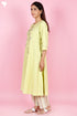 Khaadi Cotton Kurta Pant Set With Appliqué